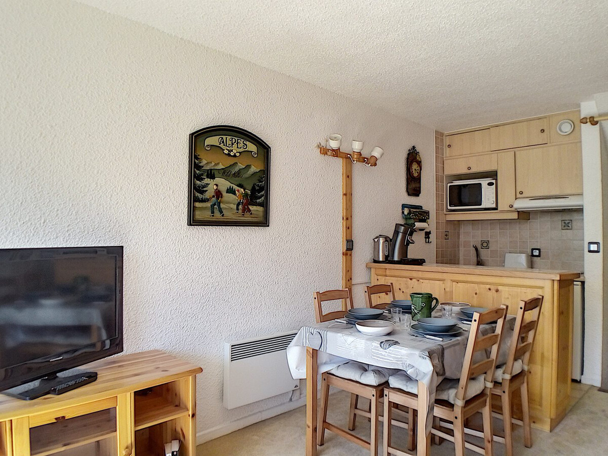 Studio duplex 24 m² balcon sud-ouest aux Menuires - Photo 3