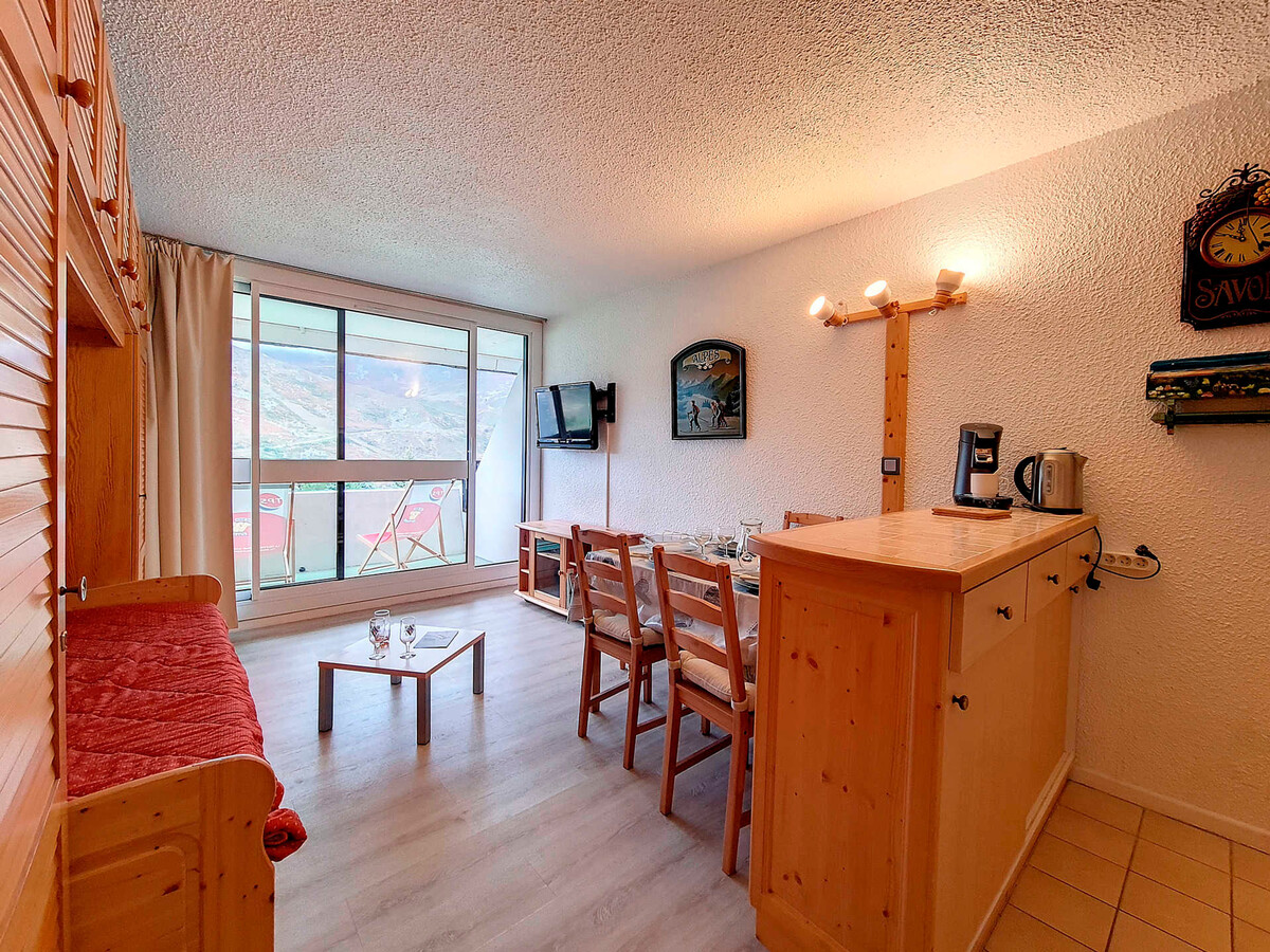 Studio duplex 24 m² balcon sud-ouest aux Menuires - Photo 7