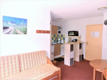 T3 ski aux pieds, balcon sud, piscine chauffée : photo 2