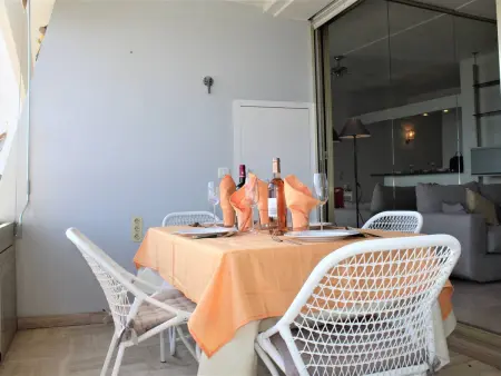Appartement 4 couchages vue mer panoramique à Villeneuve-Loubet : photo 9