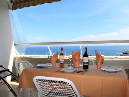 Appartement 4 couchages vue mer panoramique à Villeneuve-Loubet : photo 17