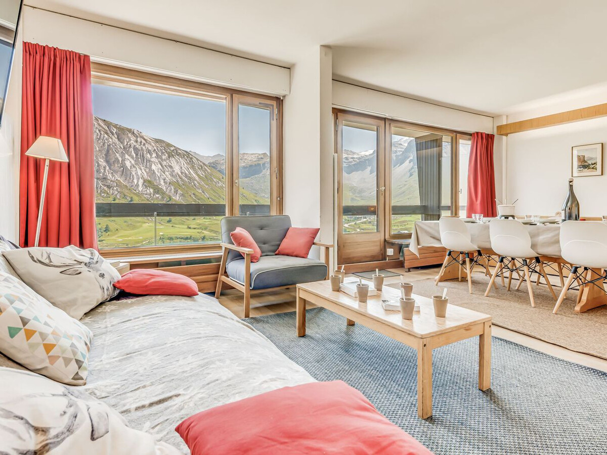 Bec Rouge : 110m² 4 pièces, balcon sud 10m à Tignes - Photo 4
