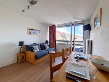 Studio rénové, balcon ouest, ski aux pieds aux Menuires : photo 6