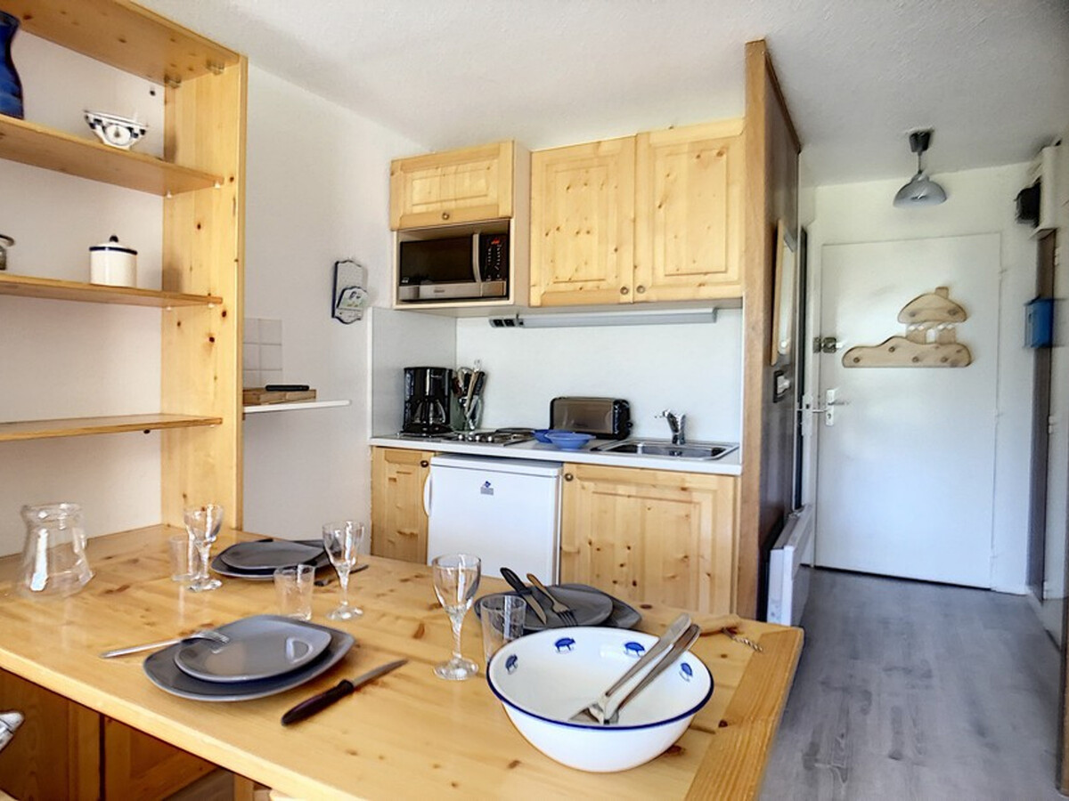 Studio 20m² 4 pers aux Menuires · Balcon sud · 7e étage - Photo 7