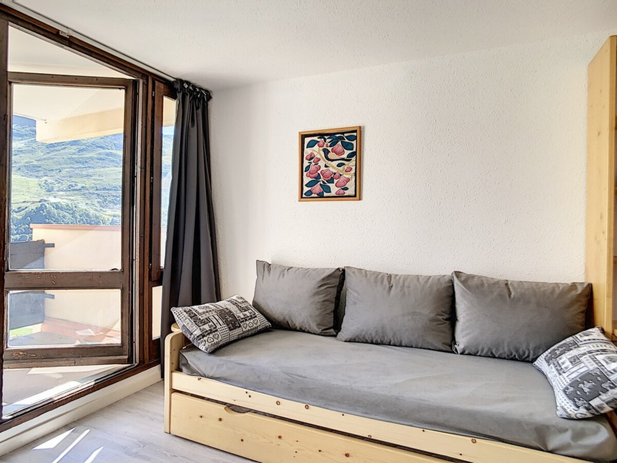 Studio 20m² 4 pers aux Menuires · Balcon sud · 7e étage - Photo 10