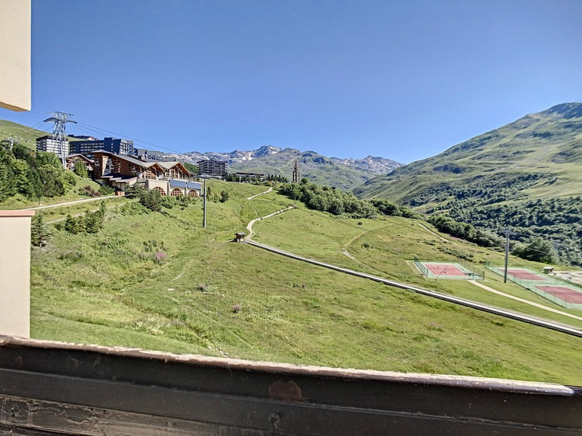 Studio 20m² 4 pers aux Menuires · Balcon sud · 7e étage - Photo 13