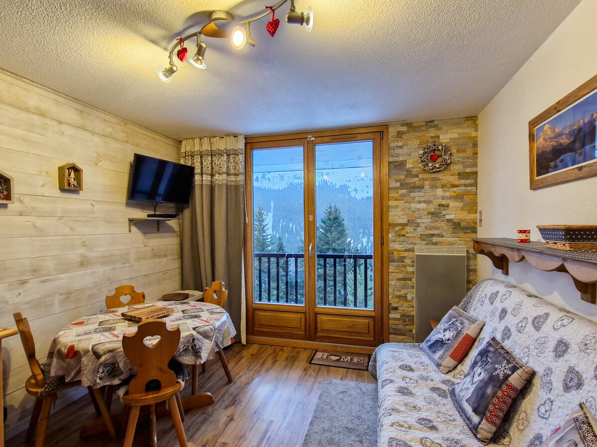 Appartement 2 pièces + cabine rénové, balcon sud à Flaine - Photo 2