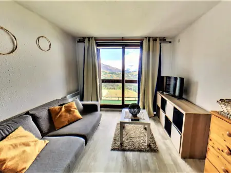 Location appartement à Le Corbier, Studio skis aux pieds avec balcon et accès piscine