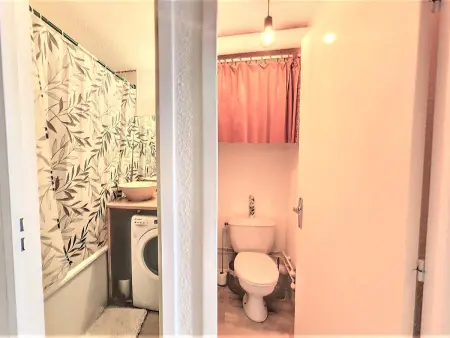 Studio 28m² skis aux pieds avec balcon et piscine : photo 10