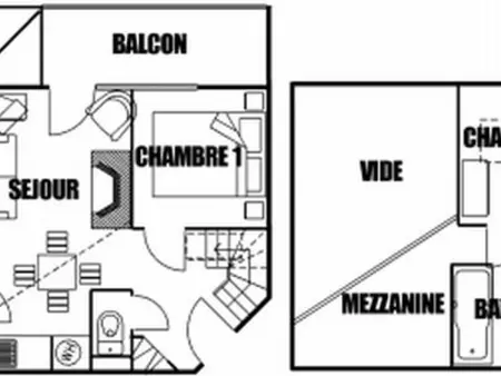 Appartement 6 pers. aux Carroz, ski-in/ski-out Figaro : photo 7