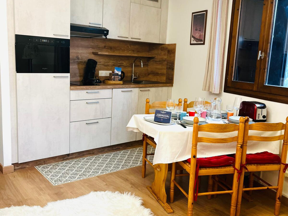 Studio 25 m² avec casier à ski, parking, wifi - Photo 2