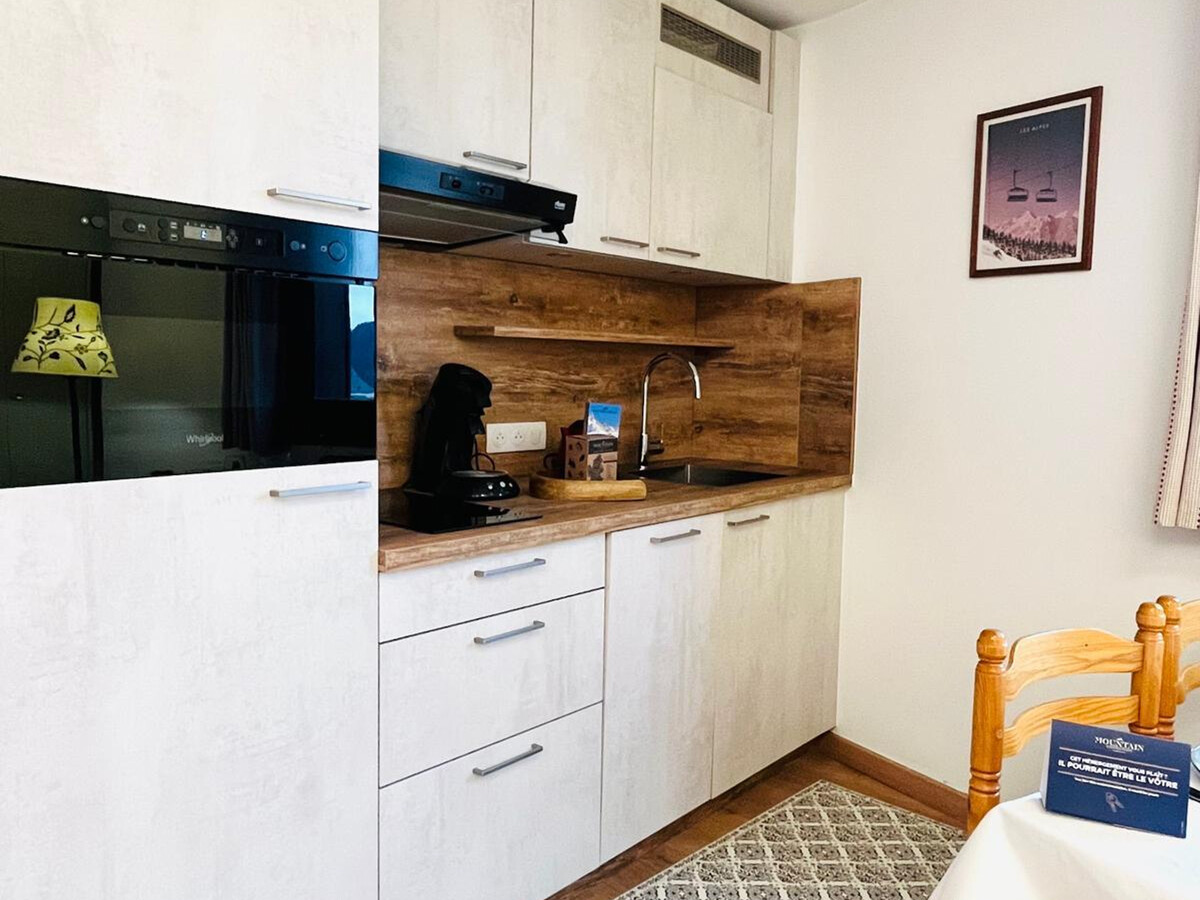 Studio 25 m² avec casier à ski, parking, wifi - Photo 6