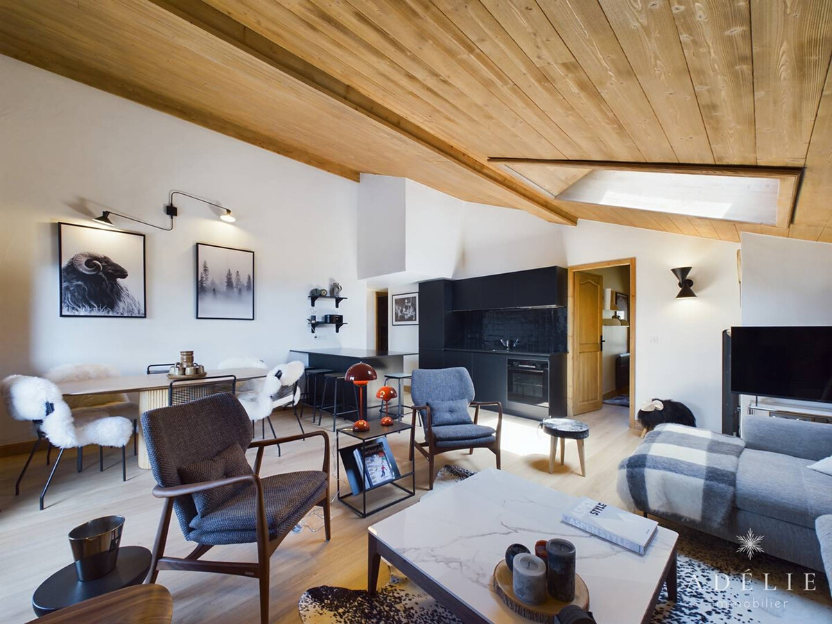 T4 duplex La Rosière, 350 m pistes, 8 pers, rénové - Photo 1