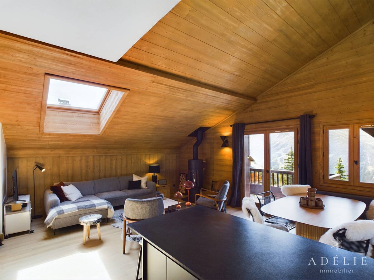 T4 duplex La Rosière, 350 m pistes, 8 pers, rénové - Photo 4