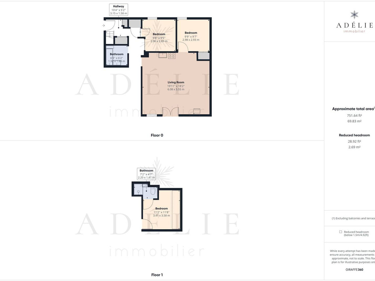T4 duplex La Rosière, 350 m pistes, 8 pers, rénové - Photo 16
