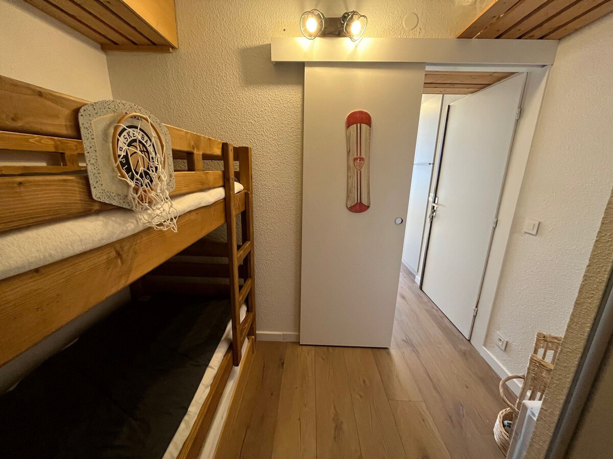 Studio rénové 25m² cabine et balcon sud à Flaine - Photo 5