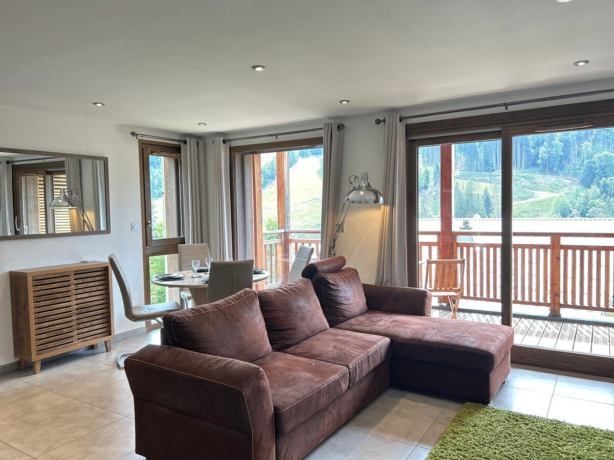 Appartement 48m² face aux pistes avec balcon aux Gets - Photo 1