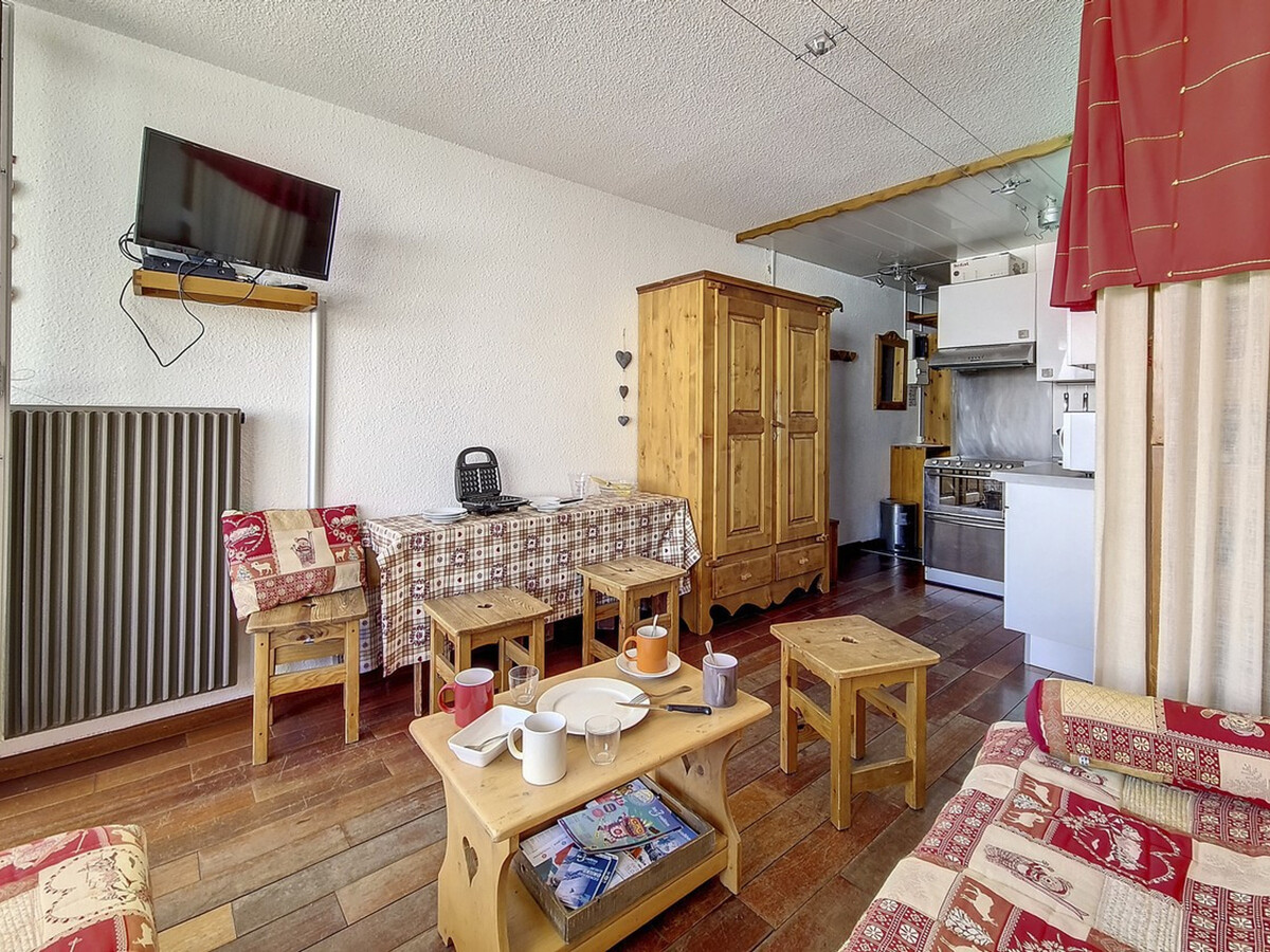 Studio 24m² aux Menuires, balcon sud, ski aux pieds - Photo 7