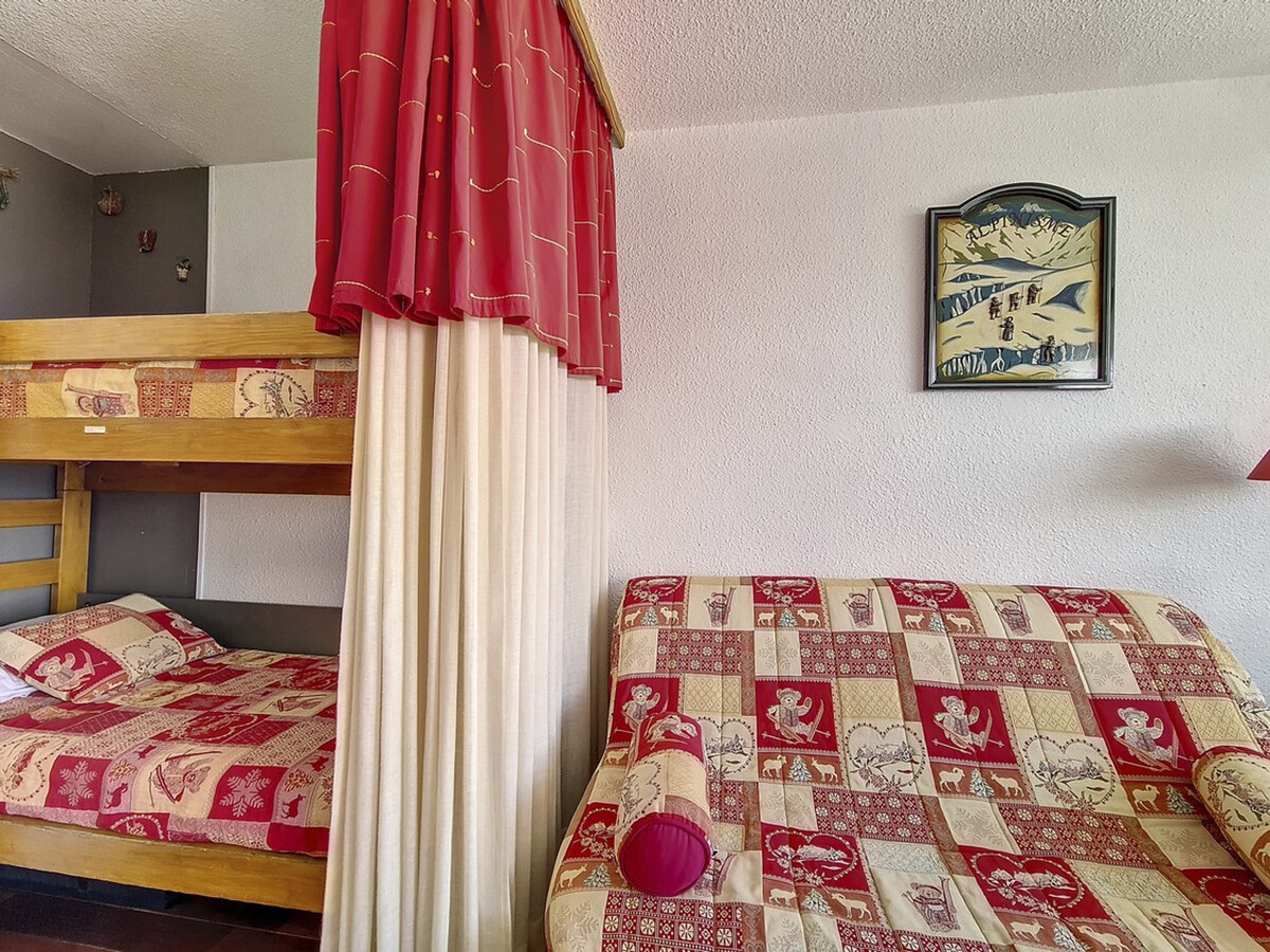 Studio 24m² aux Menuires, balcon sud, ski aux pieds - Photo 9