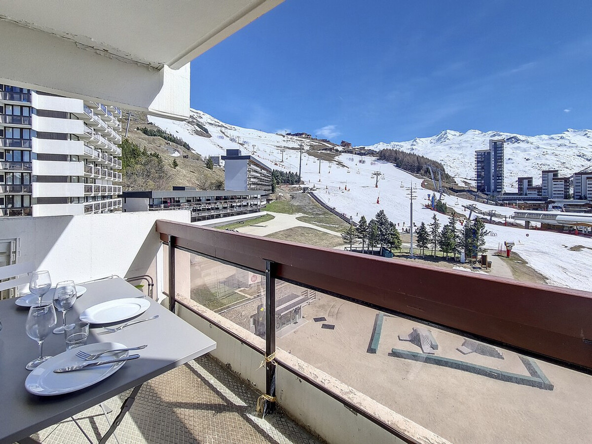 Studio 24m² aux Menuires, balcon sud, ski aux pieds - Photo 11