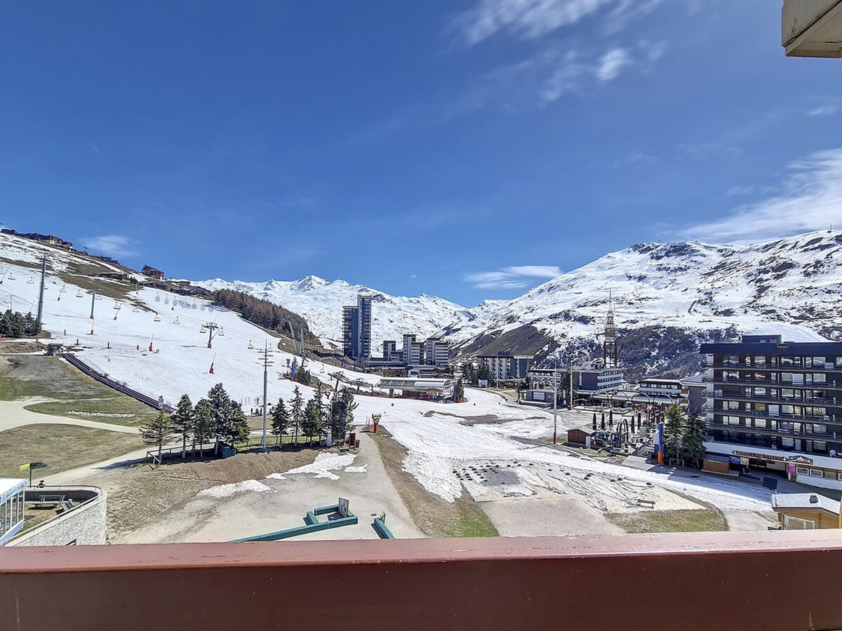 Studio 24m² aux Menuires, balcon sud, ski aux pieds - Photo 12