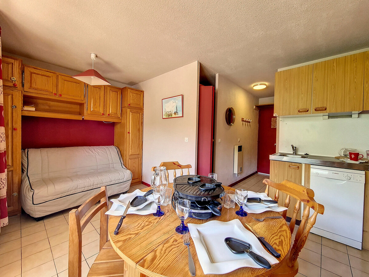 Studio ski-in/ski-out 25 m² balcon, 4 personnes - Photo 2