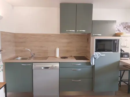 Studio 24m² Vallandry, 4 pers, terrasse vue vallée : photo 5