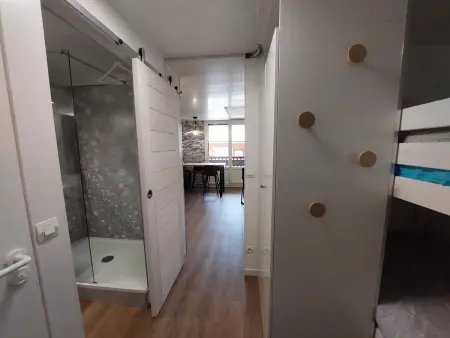 Studio 24m² Vallandry, 4 pers, terrasse vue vallée : photo 10