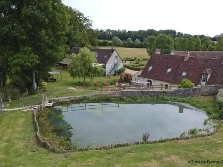 Maison authentique avec piscine, cheminée, et golf dans le Perche - Photo 3
