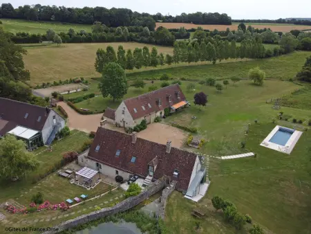 Maison authentique avec piscine, cheminée, et golf dans le Perche - Photo 30