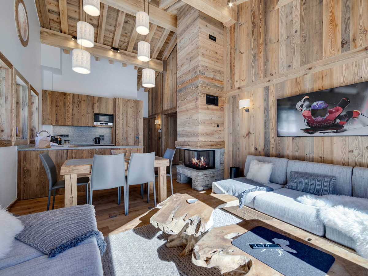 Appartement 6 pers. cheminée, Fornet, Val-d'Isère - Photo 2