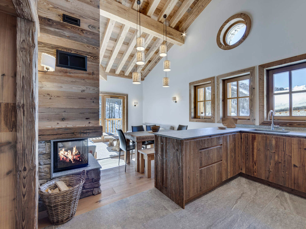 Appartement 6 pers. cheminée, Fornet, Val-d'Isère - Photo 4