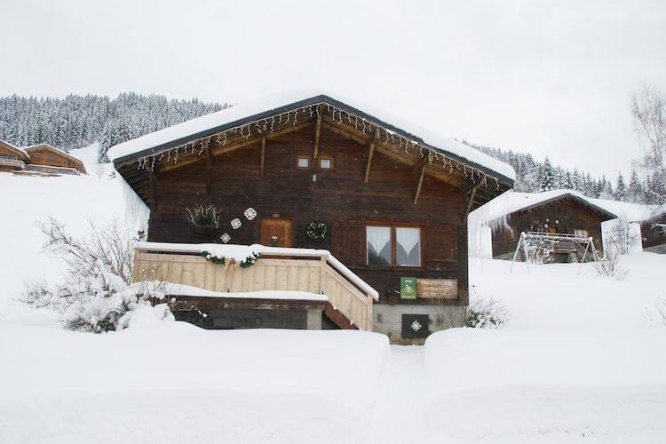 Chalet Notre Dame de Bellecombe, vue Aravis - Photo 1