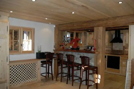La Ferme les Violets, Chalet en Rhône-Alpes près du télésiège - Photo 1