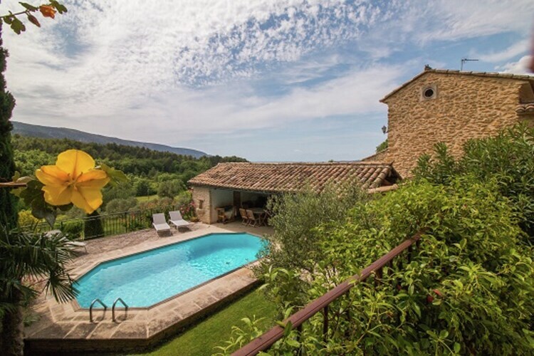 Les Sources : maison Oppède, piscine chauffée, 6 personnes - Photo 1
