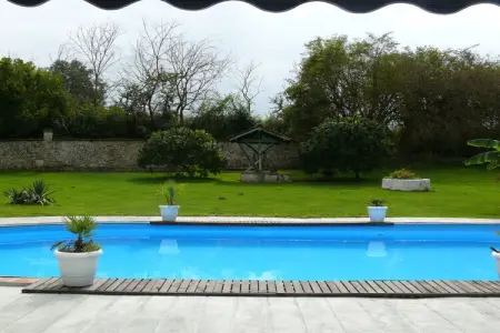 La Fermette, villa 10 pers. avec piscine à Liglet : photo 10