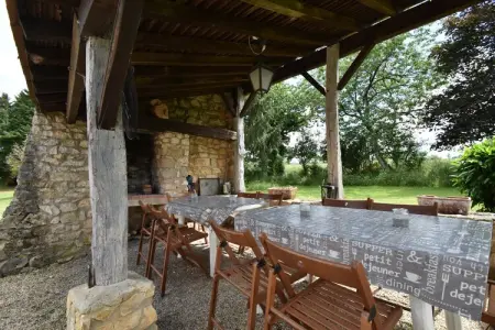 La Fermette, villa 10 pers. avec piscine à Liglet : photo 25