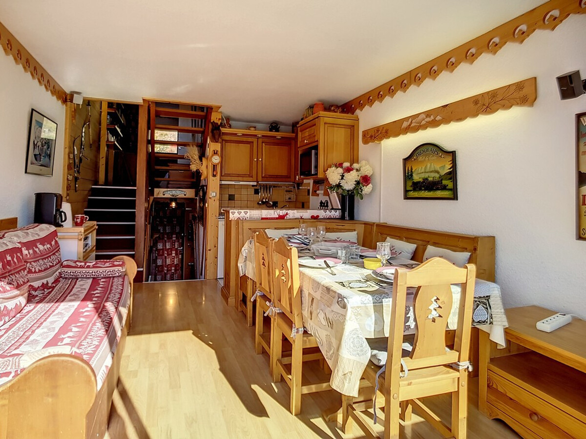 Duplex 8 pers. skis aux pieds, balcon sud aux Menuires - Photo 2