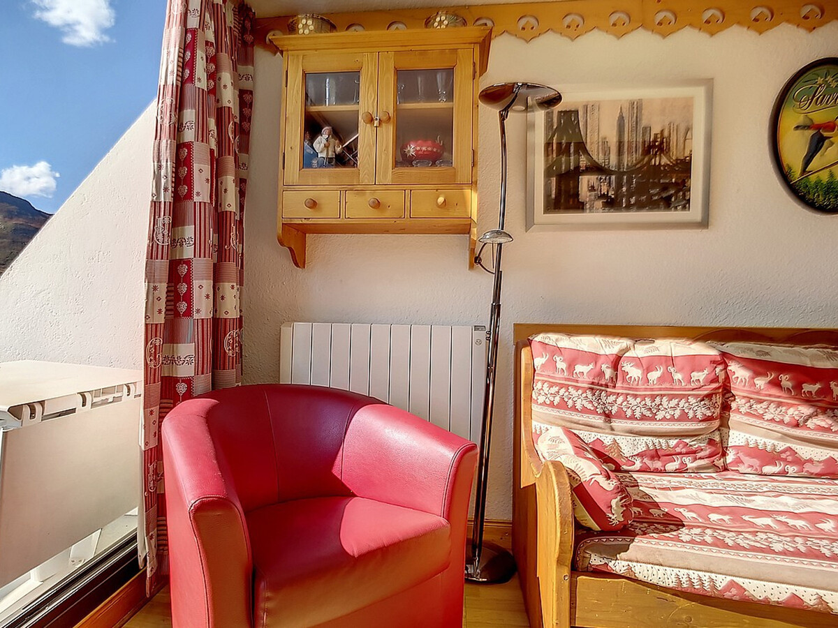 Duplex 8 pers. skis aux pieds, balcon sud aux Menuires - Photo 3