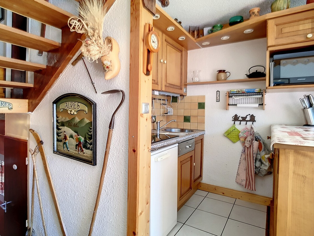 Duplex 8 pers. skis aux pieds, balcon sud aux Menuires - Photo 4