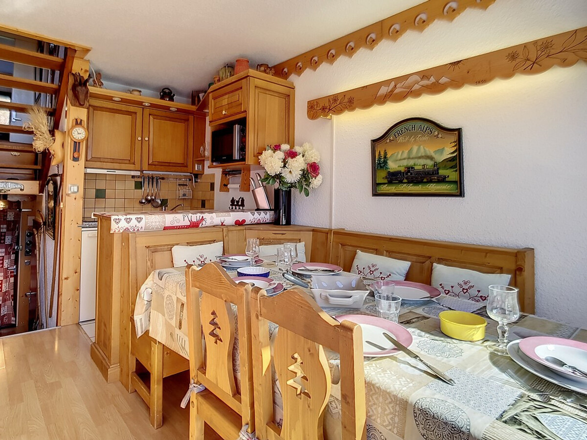 Duplex 8 pers. skis aux pieds, balcon sud aux Menuires - Photo 7
