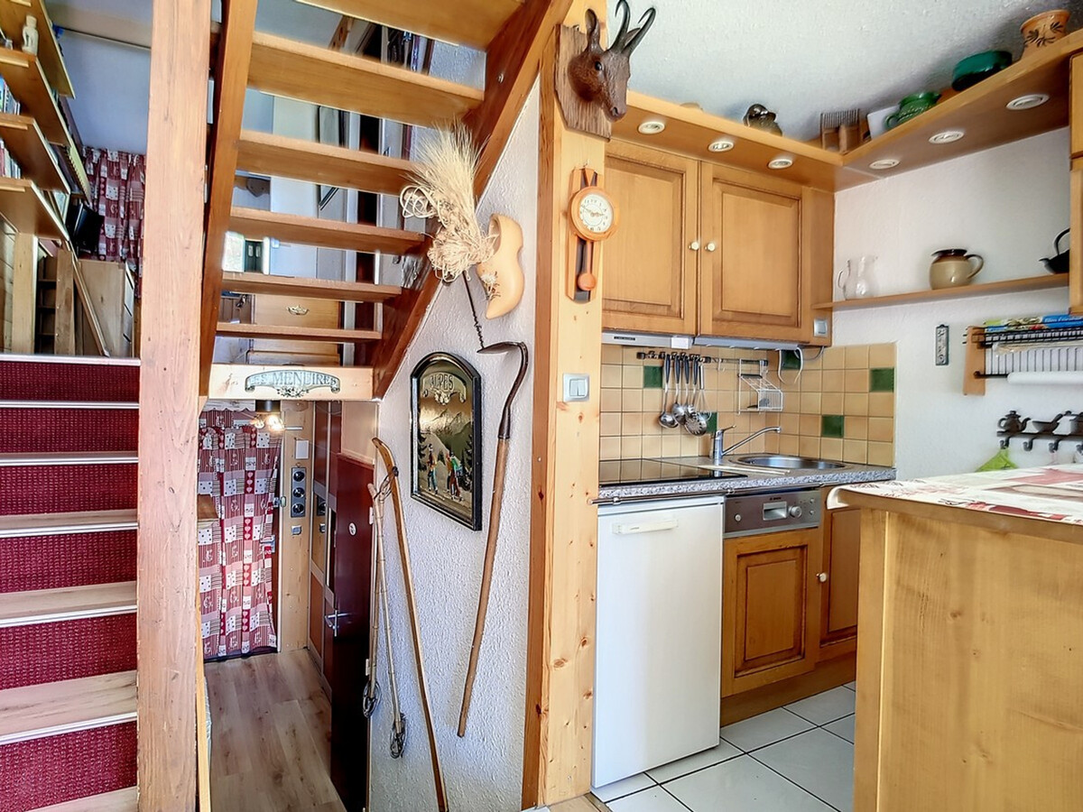Duplex 8 pers. skis aux pieds, balcon sud aux Menuires - Photo 9