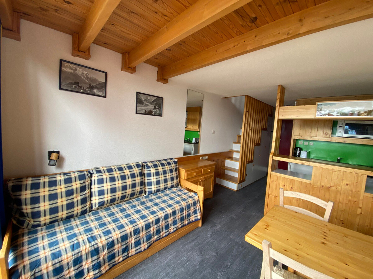 Duplex 35m² skis aux pieds, balcon ouest aux Arcs - Photo 3