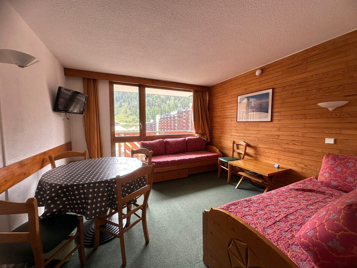 Appartement 5 pers Plagne Bellecôte, balcon vue pistes - Photo 1