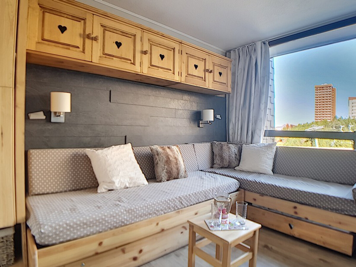 Studio rénové 17m² aux Menuires, accès direct aux pistes - Photo 3