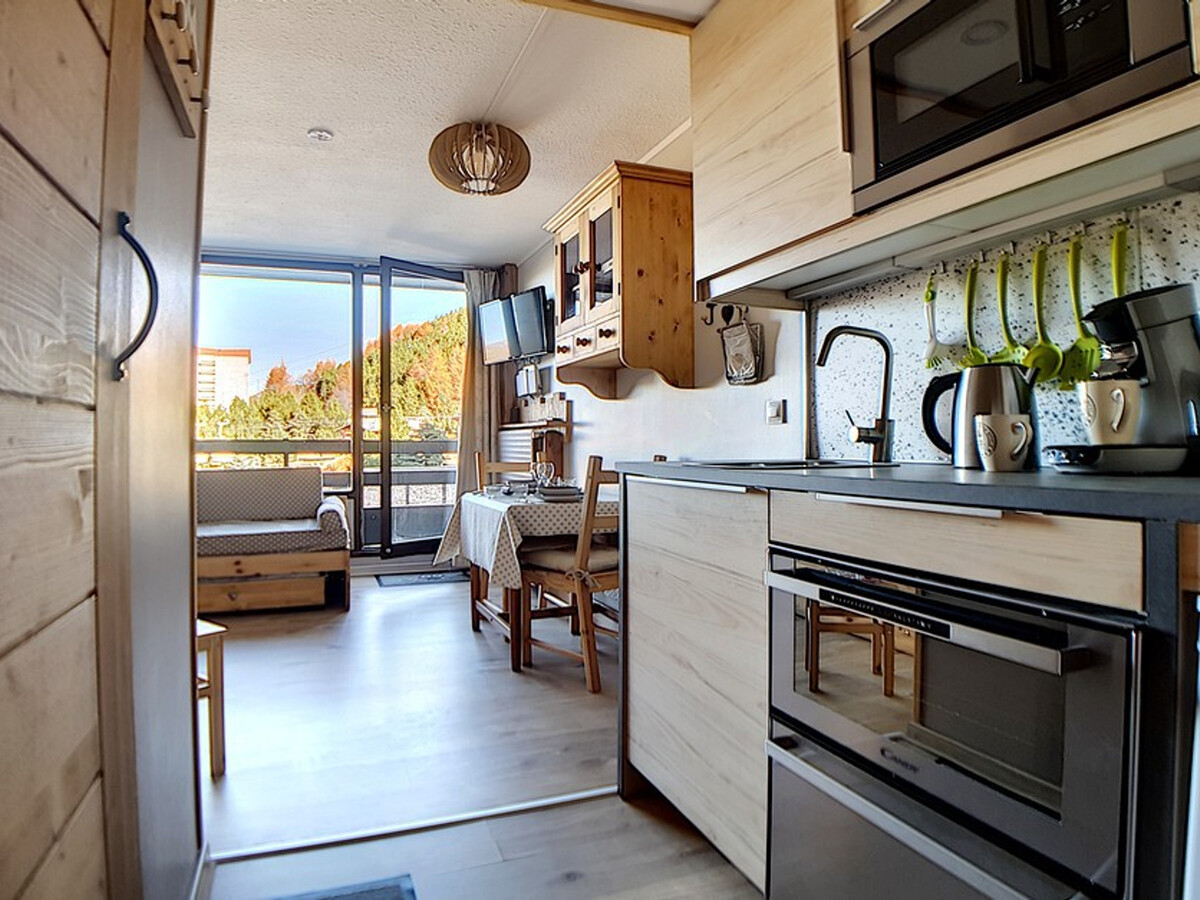 Studio rénové 17m² aux Menuires, accès direct aux pistes - Photo 5