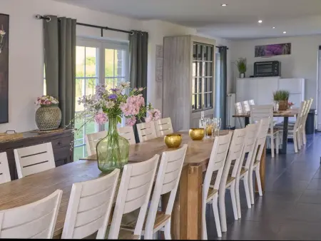 Villa ardennaise pour 20 pers. à Lierneux, lisière de forêt : photo 4