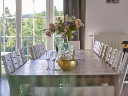 Villa ardennaise pour 20 pers. à Lierneux, lisière de forêt : photo 11