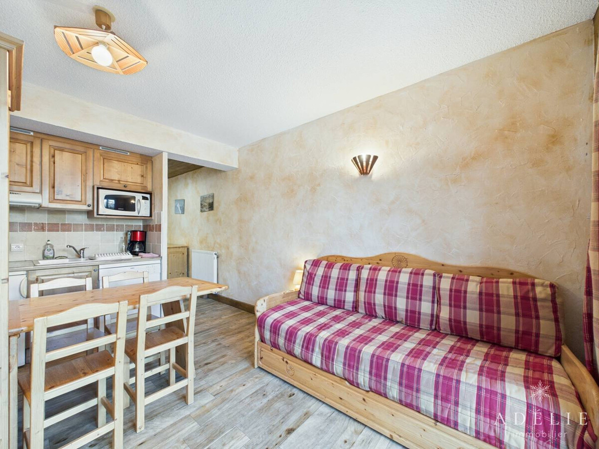 Studio 4 pers. centre Montvalezan, balcon, 150m remontées - Photo 3