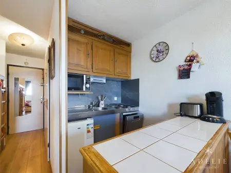 Studio 4 pers Montvalezan-La Rosière, balcon sud, 50m pistes : photo 4